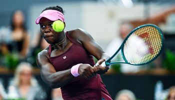 Victoria Mboko, 2026 Adelaide quarterfinals (Getty)