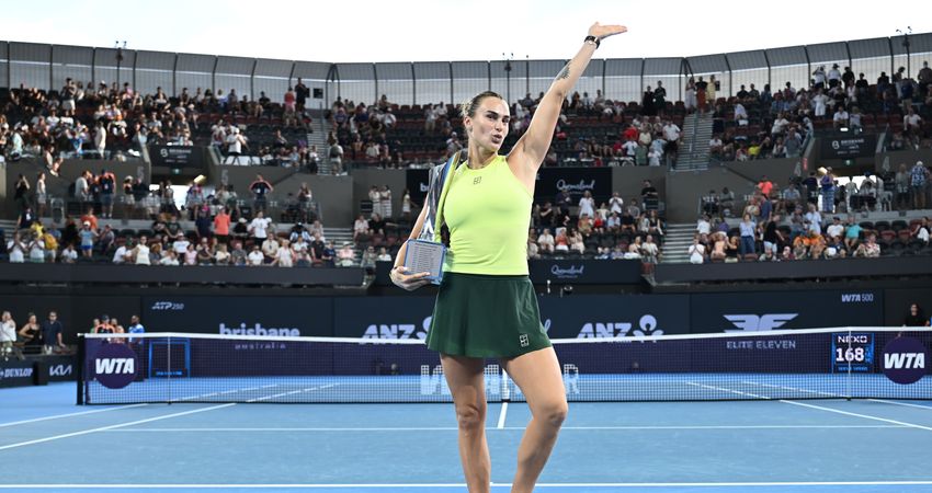 Aryna Sabalenka, Brisbane 2026