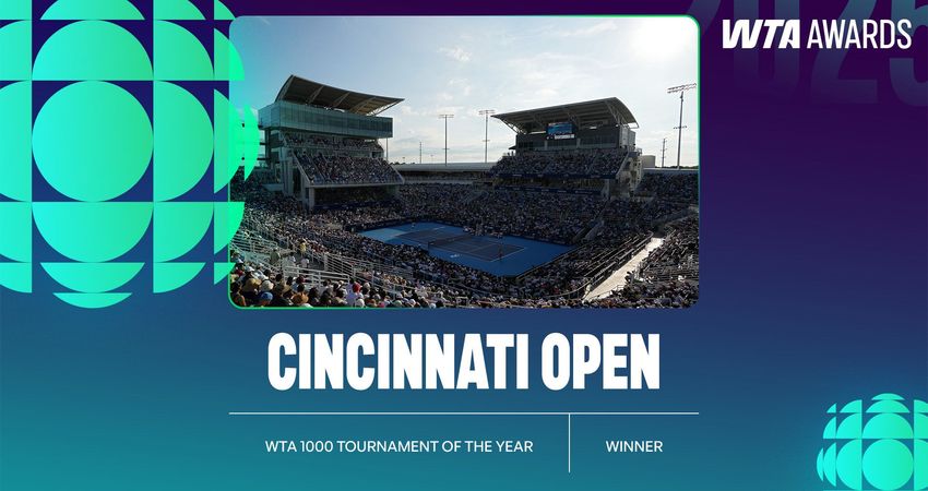 wta 1000 tournament of the year cincinnati