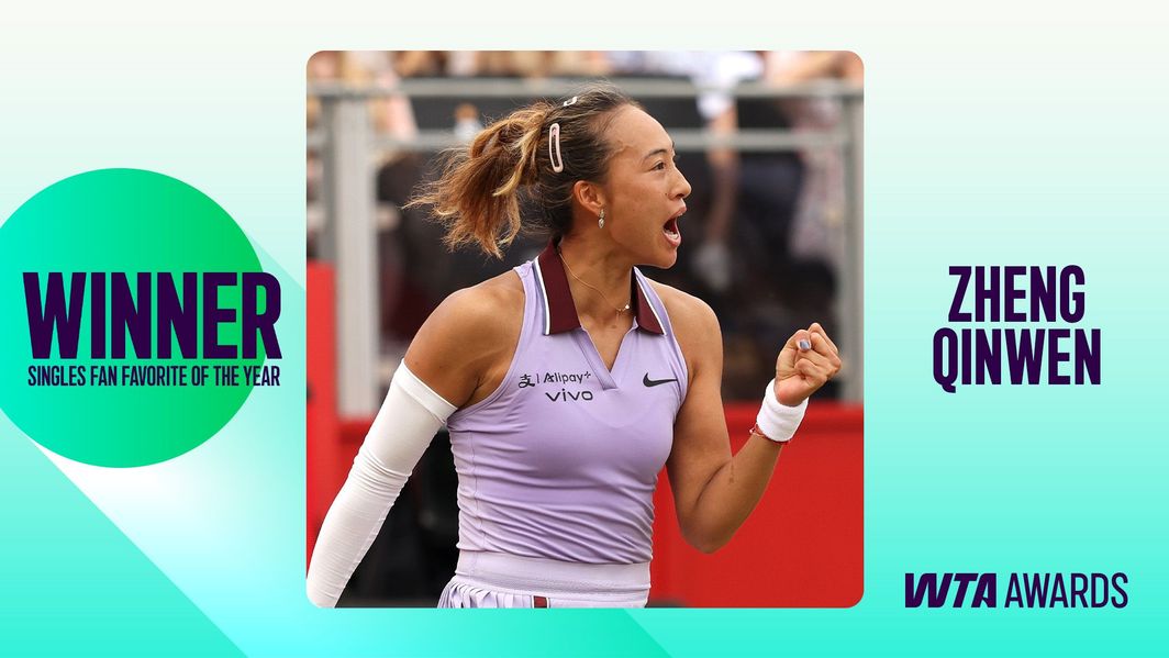 Singles Fan Favorite of the Year - Zheng Qinwen