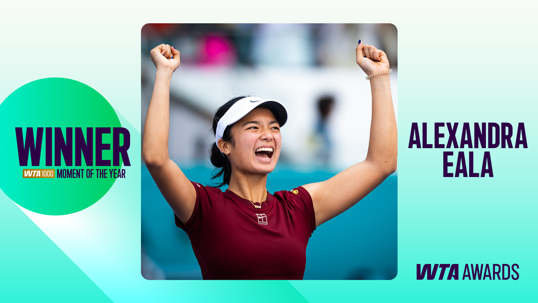WTA 1000 Moment of the Year - Alexandra Eala